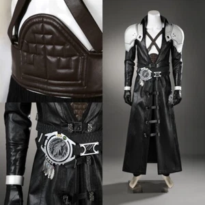 Sephiroth Kostüm Final Fantasy VII Wiedergeburt Cosplay Anzug Komplettset Version 2 - Bild 1 von 21