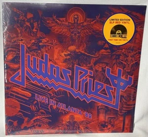 LP JUDAS PRIEST Live In Atlanta '82 (2LPs RED Vinyl, RSD 2025) NEW MINT SEALED - Picture 1 of 2