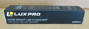 LUX PRO LP290V3 ULTRA BRIGHT LED FLASHLIGHT W/POCKET CLIP AND TACKGRIP NEW - Picture 1 of 3