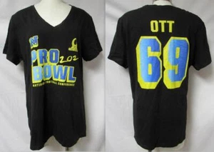 Tyler Ott #69 NFC Pro Bowl 2021 Women's Size XL V-Neck T-Shirt C1 3914 - Picture 1 of 5