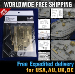 New 1/35 MERKAVA MK.IV DETAIL-UP ETCHED PART BASIC for Academy #MM35004 - Imagen 1 de 5