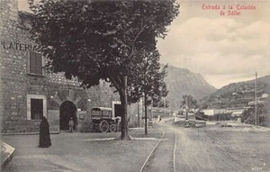 España - SOLLER (Baleares) Entrada a la Estacion - Ed. A M - Picture 1 of 2
