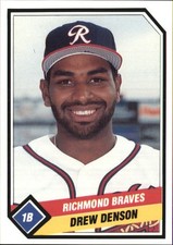 1989 Richmond Braves CMC #18 Drew Denson