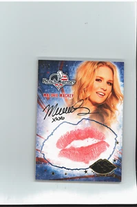 #5/5 Malorie Mackie KISS Auto Benchwarmer 2017 Authentic Benchwarmer  Autograph - Picture 1 of 3