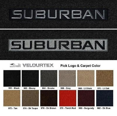 Lloyd Mats Velourtex Chevrolet Suburban Front Floor Mats (1992-2006)  - Image 1 of 4