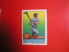 1989 Topps Super Star Mini  Orel Hershiser 60