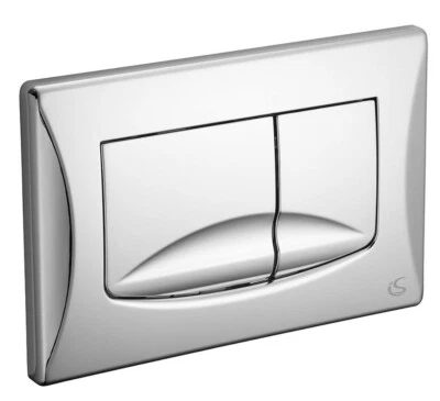 Ideal Standard VV638584 River mechanical dual flush plate in chrome.. VV0638584 - Image 1 of 4