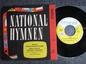 Eterna 410 027-Hymne-Hymne der DDR-Hymne der UDSSR- 7 PS-196? DDR-East Germany - Imagen 1 de 2