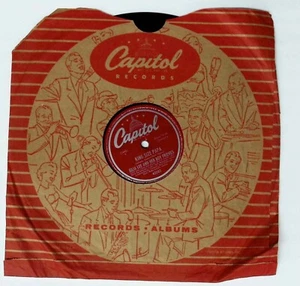 78 RPM "KING SIZE PAPA/WHEN YOU'RE SMILING"JULIA LEE & HER BOY FRIENDS -1948 - Picture 1 of 3