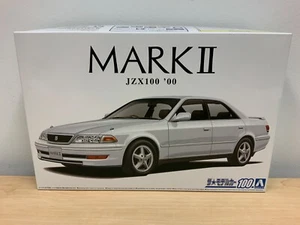 Aoshima 1/24 JZX 100 Mark II Unassembled Model Kit Read - Picture 1 of 6