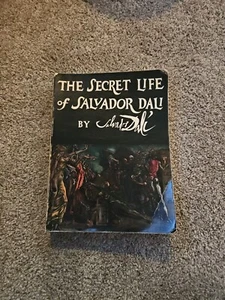 Ultra Rare The Secret Life of Salvador Dali: BySalvador Dali' Paperback 1976 - Picture 1 of 3