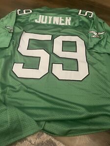 Philadelphia Eagles #59 Seth Joyner W/Jerome Brown Memorial Jersey Size Mens Lg