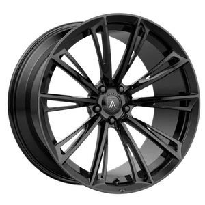 22x9 Asanti Black ABL30 CORONA TRUCK Gloss Black Wheel 5x112 (32mm) - Picture 1 of 5