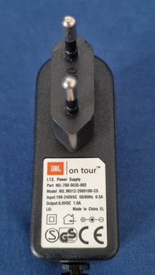 JBL on Tour, Netzteil, Ladegerät, Power Supply, 6.0VDC - Bild 1 von 4