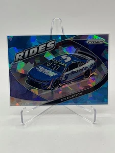 Prizm Racing 2022 Kyle Larson Rides Blue Cracked Ice Prizm #D 06/25 SP - Imagen 1 de 1