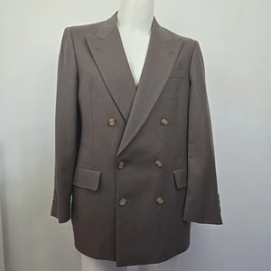 Vintage Christian Dior Zweireiher Spitzes Revers Blazer Sport Mantel Jacke Herren 40 - Bild 1 von 22