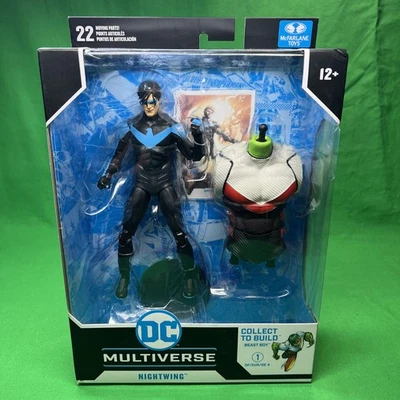 Figura de acción McFarlane DC Multiverse Titans Nightwing escala 7" Beast Boy Foto 1 de 4