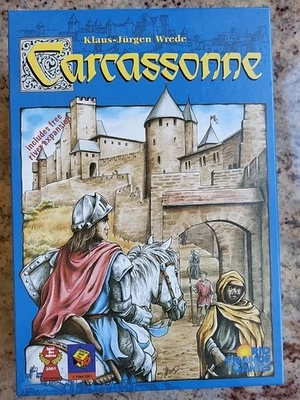 Carcassonne Board Game 2000 Rio Grande Games Complete Strategy Family Fun - Image 1 of 4