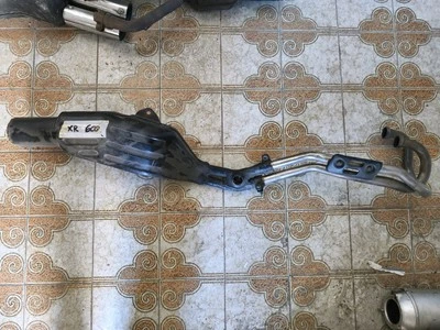 marmitta scarico collettori originale completa honda xr 600 r — 第 1/4 张图片