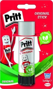 Pritt Glue Stick, Safe & Child-Friendly Craft for Arts & Crafts 1 x 43g - Picture 1 of 6