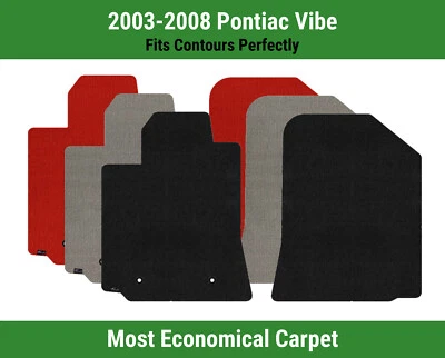 Alfombrillas de primera fila Lloyd Velourtex para Pontiac Vibe 2003-2008  Foto 1 de 4