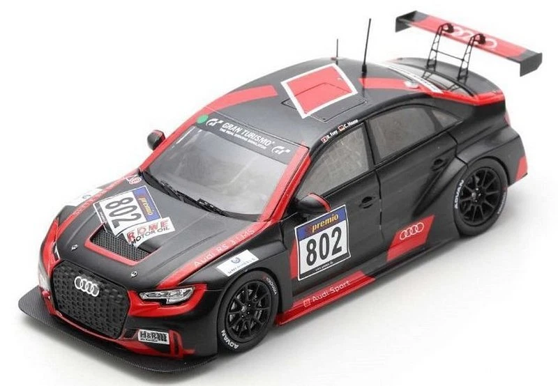 Audi RS3 LMS Nurburgring Endurance 2016 Frey-Haase 1:43 SPARK SG571 - Immagine 1 di 1