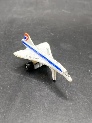 Avión de juguete vintage Galoob Micro Machines British Airways Concorde 1987 de colección Foto 1 de 4