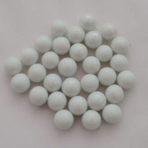 16 mm perles de verre noir blanc marbre jouets enfants décoration aquarium