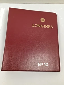 Longines #10 Technical Caliber Dictionary Parts Watch Technical Document - Picture 1 of 24