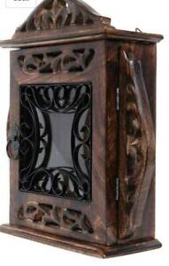 Wood Best Antique Key Box/ Solid Wooden key ca Holder-key house/Key keeper/ Wall