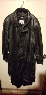 pelle studio мужской кожаный плащ - Изображение 1 из 4