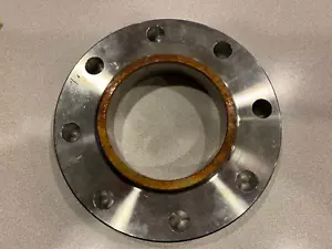 4-inch slip-on weld flange B16 A/SA182 stainless steel alloy F51/F60, new. - Picture 1 of 4