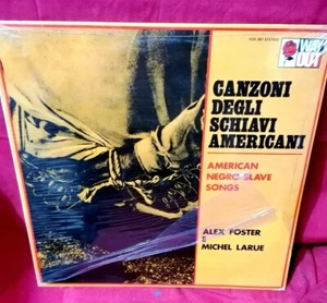 CANZONI DEGLI SCHIAVI AMERICANI American Negro slave Songs LP ITALY 1972 SEALED - Imagen 1 de 2