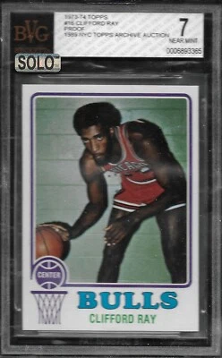 BVG 7 1973 TOPPS #16 CLIFFORD RAY  FULL COLOR PROOF  - Image 1 of 2