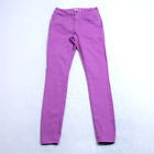 Old Navy Jeans Womens 0 - 24x28 Rockstar Super Skinny Berry Pretty Purple