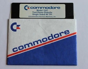 Commodore Test / Demo Diskette model 1541 (C64) - Bild 1 von 1