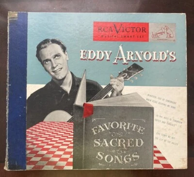 RCA Victor 78 RPM Record   Eddy Arnolds Favorite Sacred Songs - Image 1 of 4