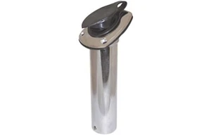 Rod Holder Stainless Steel Oval Head & Cap 30deg Angled - RWB2195 - Picture 1 of 1