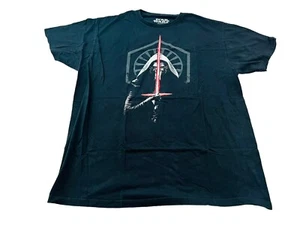 Camiseta para hombre Star Wars Kylo Ren 2XL negra manga corta - Imagen 1 de 4
