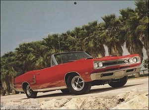 Dodge Coronet R/T 1969 convertible coche clásico 8 x 11 impresión fotográfica pin-up - Imagen 1 de 3