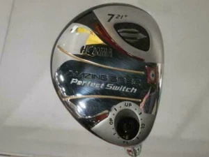 GOLF CLUBS FAIRWAY WOOD HONMA AMAZING SPEC PERFECT SWITCH 7W LOFT-21 SR-FLEX - Picture 1 of 4