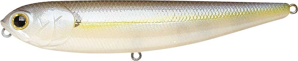 Lucky Craft Sammy 115 Chartreuse Shad Topwater Bass Bait Tarpon Snook Peacock