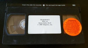 TELEGENICS IPM 116 VHS NTSC RARE Vintage MOVIE Images VIDEO NIGHTCLUB DJ / VJ - Imagen 1 de 1