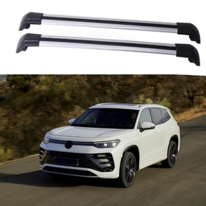 2 piezas para VW All New Tiguan 2025 portaequipajes riel barras transversales transversales - Imagen 1 de 8
