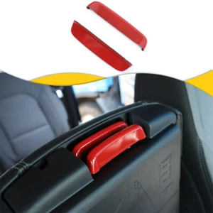 Red Armrest Box Switch Button Decor Cover Trim Bezels For Dodge Ram 1500 2018+ - Bild 1 von 9