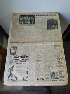 Página deportiva The Indianapolis Times 1942 - Imagen 1 de 7