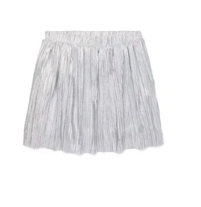 Wonder Nation Girl's Metallic Silver Skirt Size XL (14-16) NEW - Picture 1 of 3