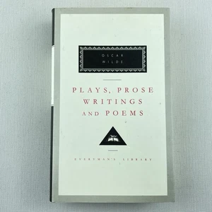 Plays, Prose Writings and Poems by Oscar Wilde Hardcover Book 9781857150421 - Picture 1 of 20