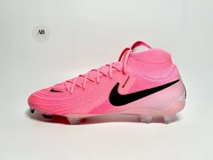 Nike Phantom Luna 2 Elite FG Gripknit Football Boots GX Pink Black Various Sizes - Picture 1 of 24