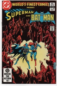 WORLD'S FINEST COMICS #286 – RICH BUCKLER COVER ART – FEATURING HAWKMAN - DIRECT - Picture 1 of 2